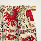 Ura Tube Bokhara Uzbekistan Suzani Embroidery Print Window Curtain Gallery Image 2
