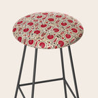 Ura Tube Bokhara Uzbekistan Suzani Embroidery Print Stool Gallery Image 2