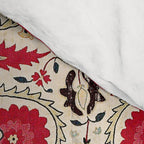 Ura Tube Bokhara Uzbekistan Suzani Embroidery Print Comforter Gallery Image 4
