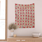 Ura Tube Bokhara Uzbekistan Suzani Embroidery Print Wall Tapestry Gallery Image 2