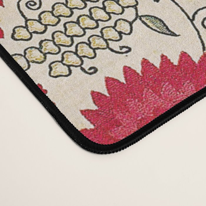 Ura Tube Bokhara Uzbekistan Suzani Embroidery Print Desk Mat Gallery Image 4