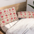 Ura Tube Bokhara Uzbekistan Suzani Embroidery Print Pillow Sham Gallery Image 2
