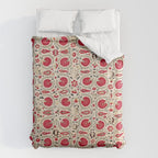 Ura Tube Bokhara Uzbekistan Suzani Embroidery Print Duvet Cover Gallery Image 6