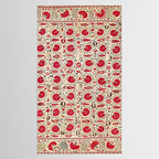 Ura Tube Bokhara Uzbekistan Suzani Embroidery Print Tablecloth Gallery Image 2