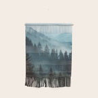 Misty Pine Forest Wall Hanging Gallery Image 1