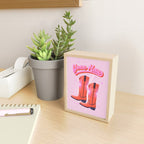 YEEE HAW Cowgirl Boots Mini Art Print Gallery Image 2