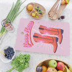 YEEE HAW Cowgirl Boots Cutting Board Gallery Image 2