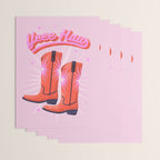 YEEE HAW Cowgirl Boots Wrapping Paper Gallery Image 3