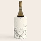 Minimal Line Mountain Beauty I Wine Chiller Gallery Image 1