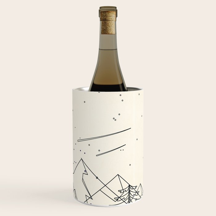 Minimal Line Mountain Beauty I Wine Chiller Gallery Image 3