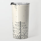 Minimal Line Mountain Beauty I Travel Mug Gallery Image 3
