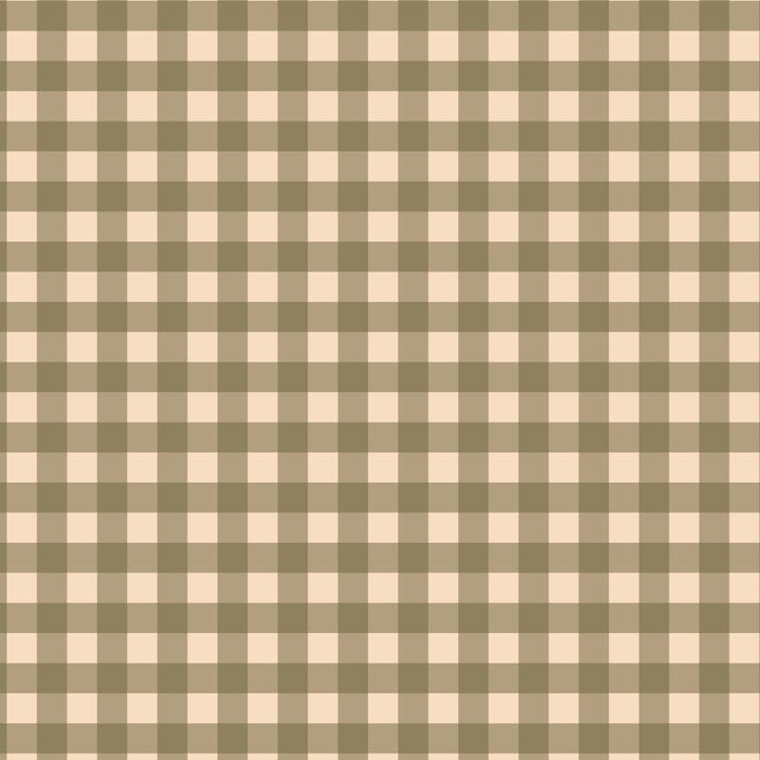 Gingham Plaid Olive Vintage Green Coffee Mug Gallery Image 2