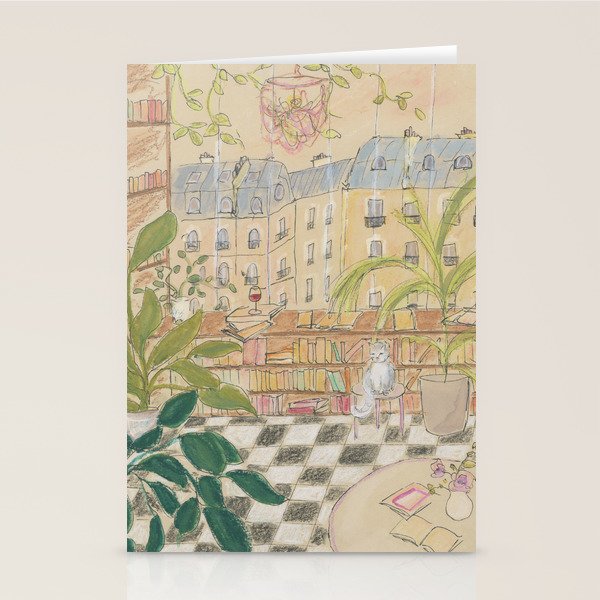 Antique Book Store Stationery Card Gallery Image 2