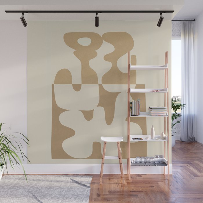 Duality in Motion 2 Wall Mural Gallery Image 1