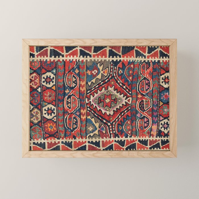 Kordi Balisht Khorasan Northeast Persian Bag Prin Mini Art Print Gallery Image 1