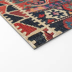 Kordi Balisht Khorasan Northeast Persian Bag Prin Welcome Mat Gallery Image 2