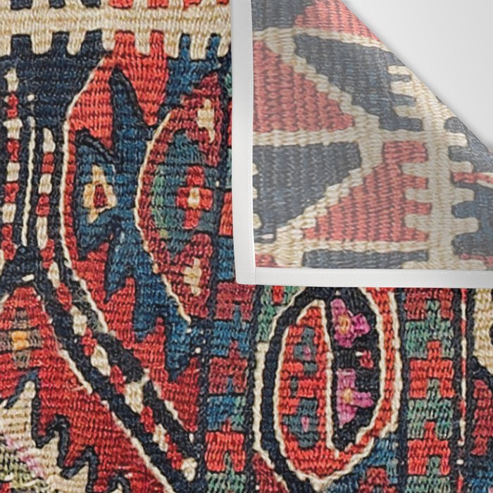 Kordi Balisht Khorasan Northeast Persian Bag Prin Wall Tapestry Gallery Image 3