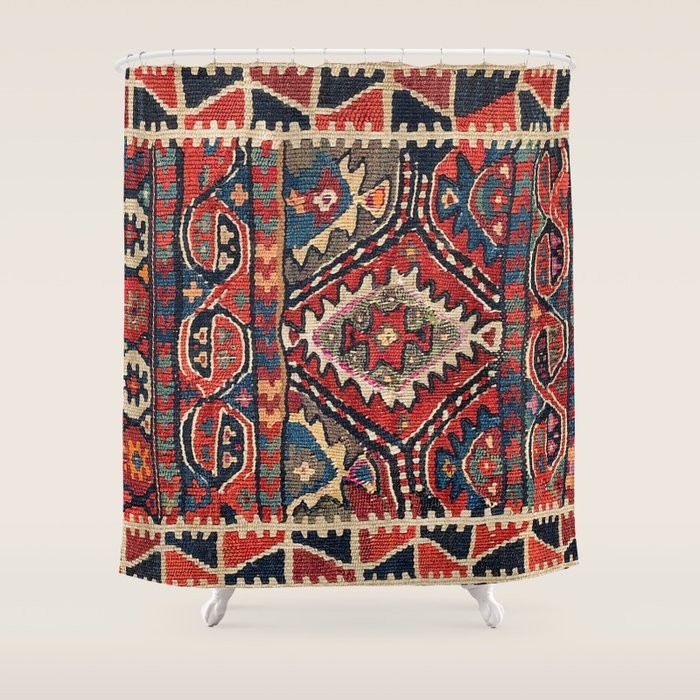 Kordi Balisht Khorasan Northeast Persian Bag Prin Shower Curtain Gallery Image 1