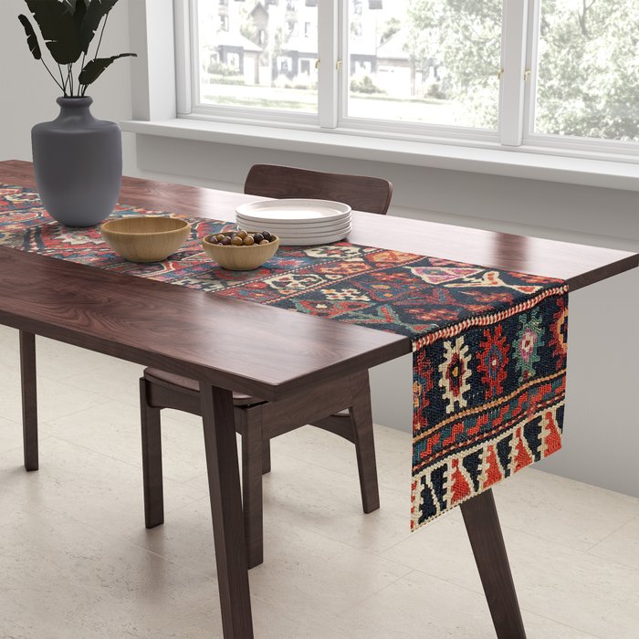 Kordi Balisht Khorasan Northeast Persian Bag Prin Table Runner Gallery Image 2