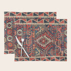 Kordi Balisht Khorasan Northeast Persian Bag Prin Placemat Gallery Image 1
