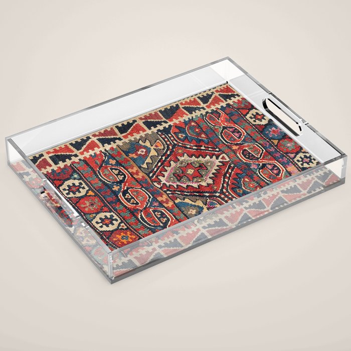 Kordi Balisht Khorasan Northeast Persian Bag Prin Acrylic Tray Gallery Image 1