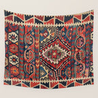 Kordi Balisht Khorasan Northeast Persian Bag Prin Wall Tapestry Gallery Image 4