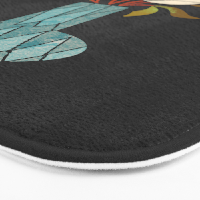 Crystal Vase Peonies Bath Mat Gallery Image 3