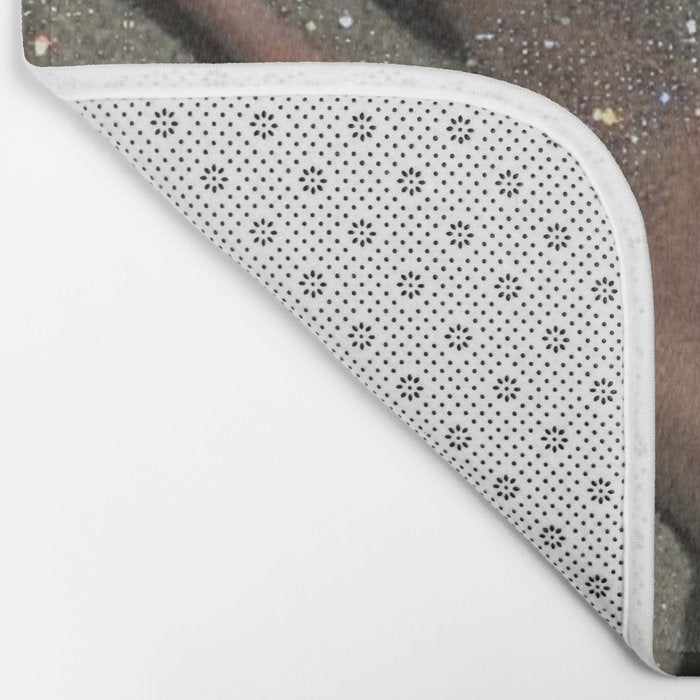 TOUCHING THE GOLDEN SAND | beach | summer | collage | glitter | warm | sunshine | summer | hand  Bath Mat Gallery Image 2
