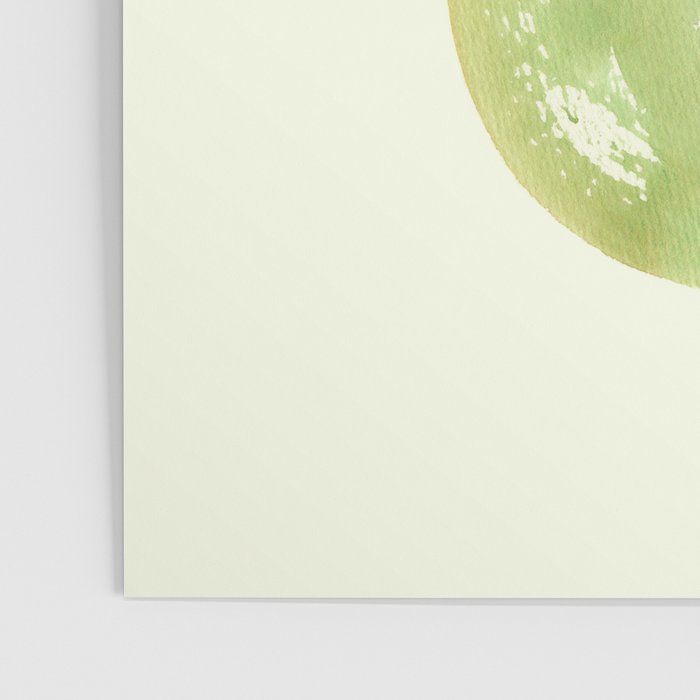 Pear Watercolor Illustration Poster Gallery Image 3