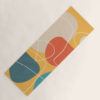 Minimal Colorful Abstract Shapes 11 Yoga Mat Gallery Image 1
