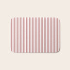 Candy cane stripe pattern Bath Mat Gallery Image 1