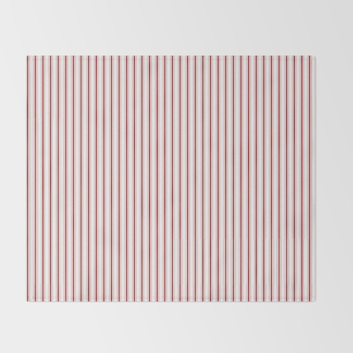 Candy cane stripe pattern Throw Blanket Gallery Image 2