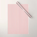 Candy cane stripe pattern Wrapping Paper Gallery Image 1
