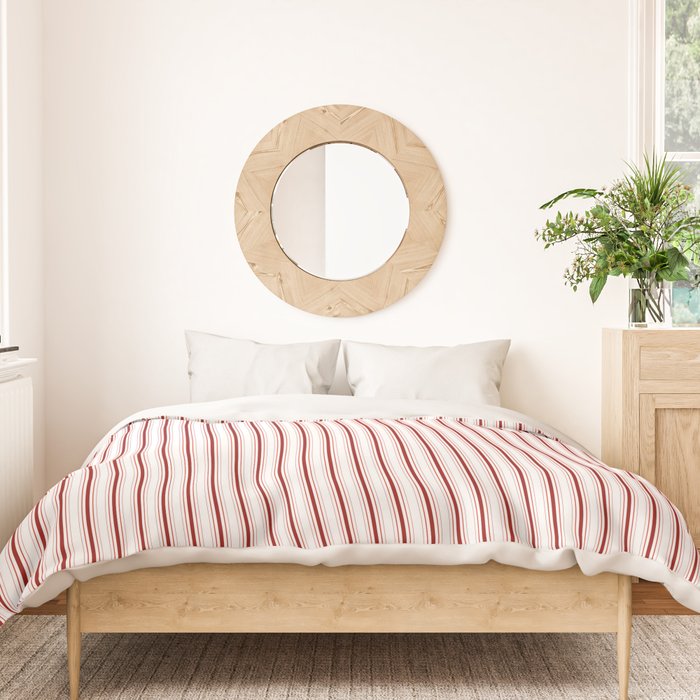 Candy cane stripe pattern Duvet Cover Gallery Image 3