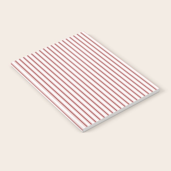 Candy cane stripe pattern Notebook Gallery Image 2