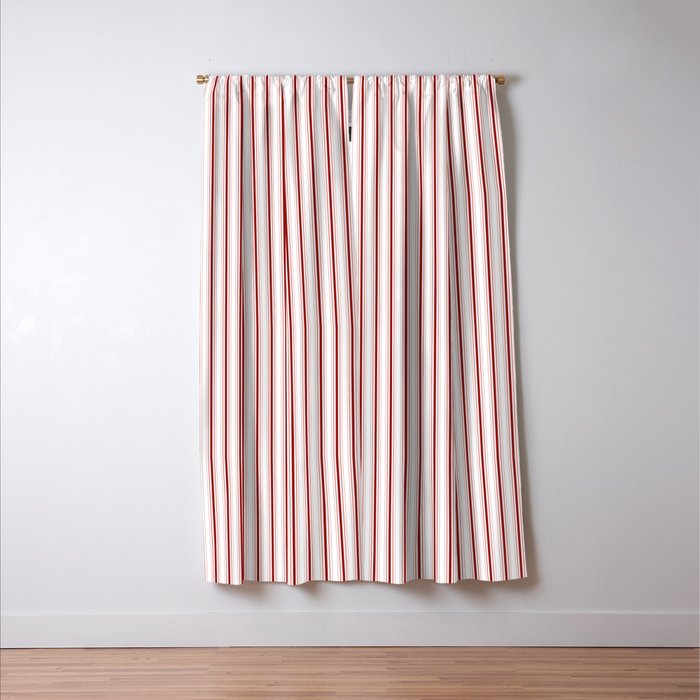 Candy cane stripe pattern Window Curtain Gallery Image 3
