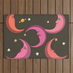 Many moons ago  Outdoor Rug Gallery Image 1