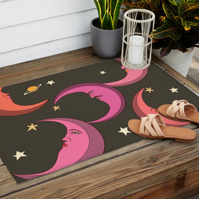 Many moons ago  Outdoor Rug Gallery Image 2