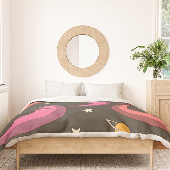 Many moons ago  Duvet Cover Gallery Image 3