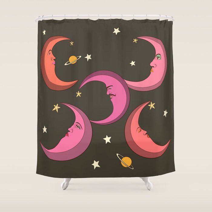 Many moons ago  Shower Curtain Gallery Image 1