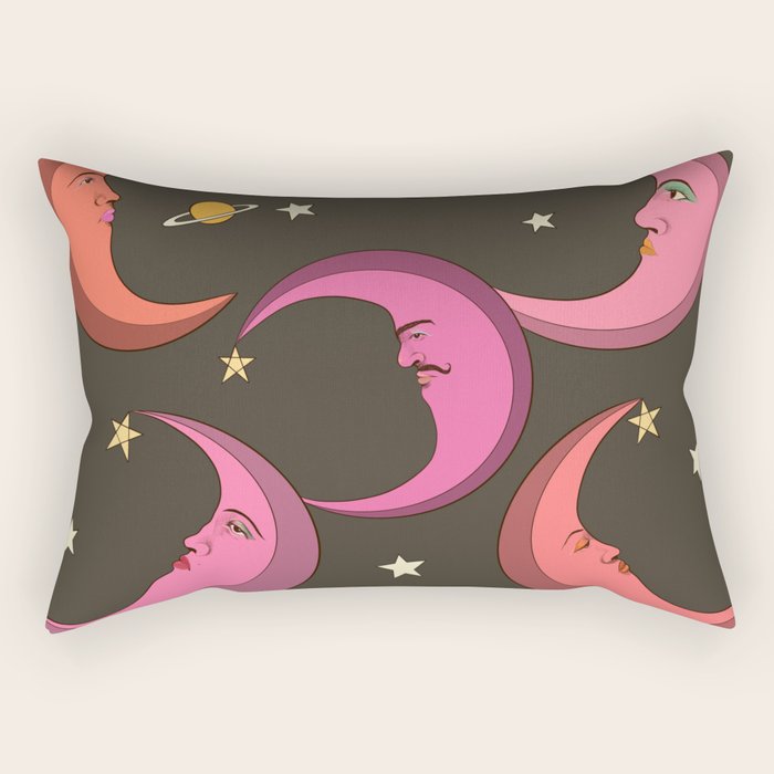 Many moons ago  Rectangular Pillow Gallery Image 1