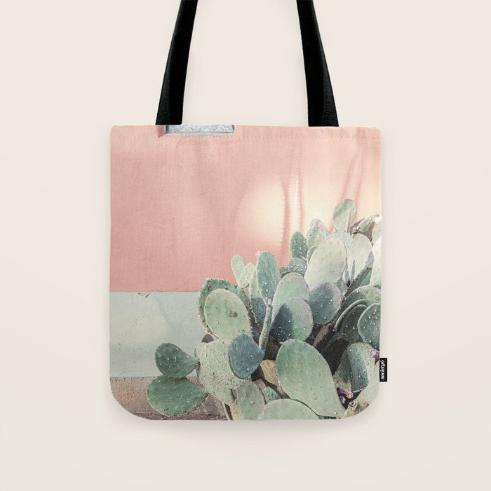 Scenes from Marfa II x Pink Cactus Art Tote Bag Gallery Image 1