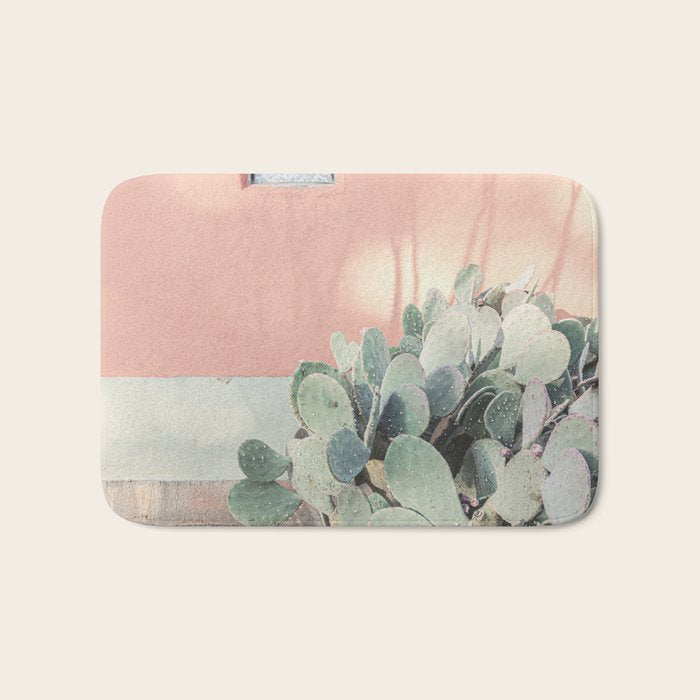 Scenes from Marfa II x Pink Cactus Art Bath Mat Gallery Image 1
