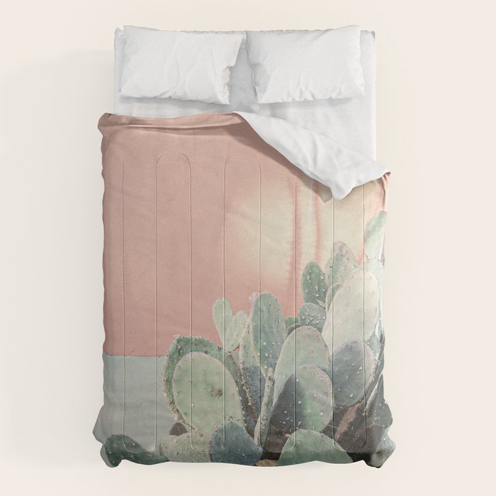 Scenes from Marfa II x Pink Cactus Art Comforter Gallery Image 6