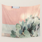 Scenes from Marfa II x Pink Cactus Art Wall Tapestry Gallery Image 4