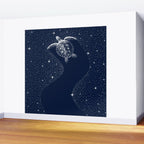 Starry Turtle Wall Mural Gallery Image 2