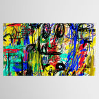 Urban Graffiti. Character 1. Tablecloth Gallery Image 2