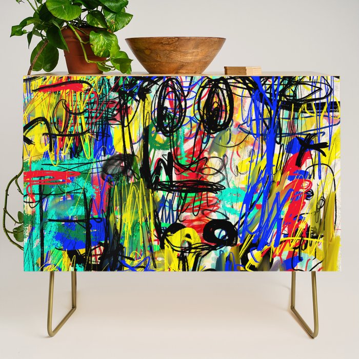 Urban Graffiti. Character 1. Credenza Gallery Image 1