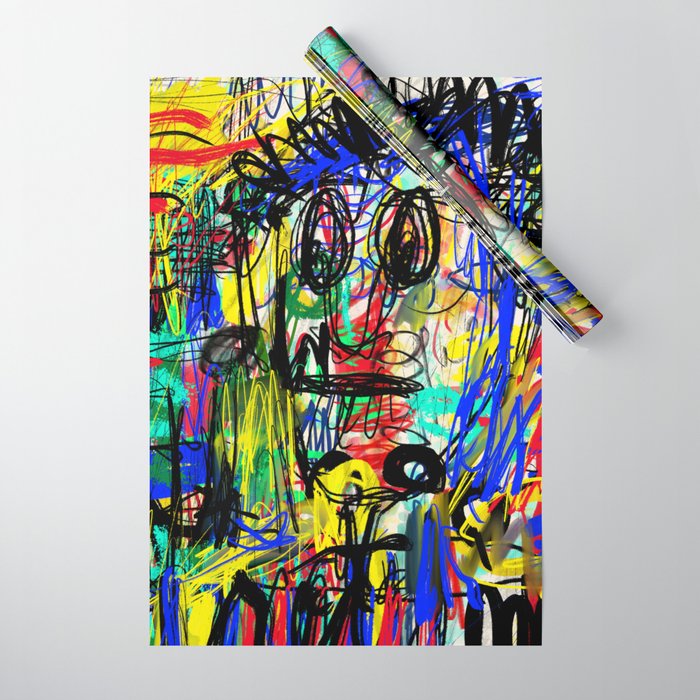Urban Graffiti. Character 1. Wrapping Paper Gallery Image 1