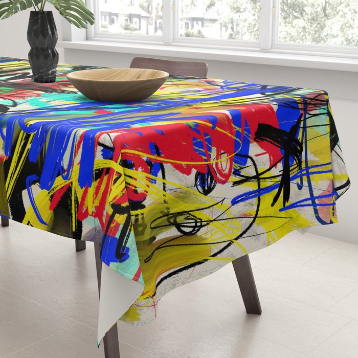 Urban Graffiti. Character 1. Tablecloth Gallery Image 3